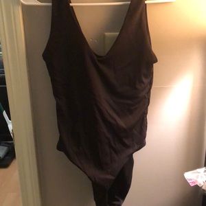 Black one piece bathing suit from SHEIN